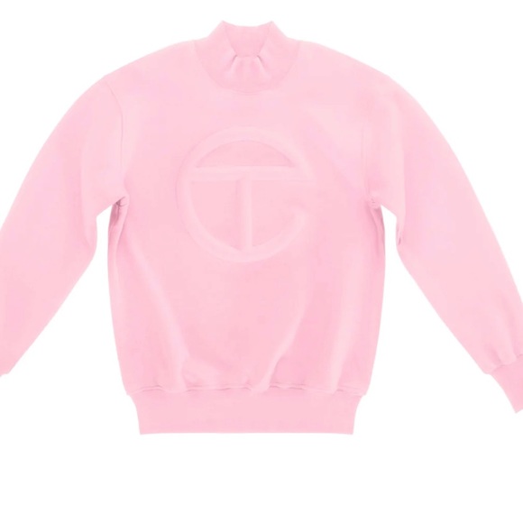 Telfar Tops - (Telfar)Mockneck Bubblegum Sweatshirt Size Large (Oversized) Authentic!